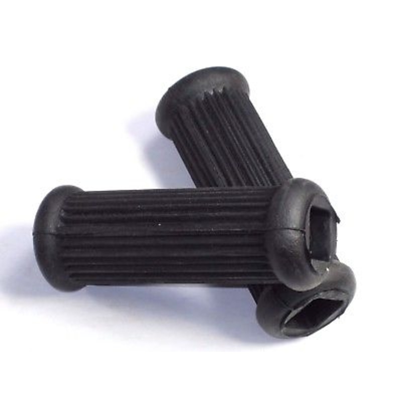 BSA footrest rubbers Square hole 82-9054 OIF A65 foot peg rest rubber set  4 1/4