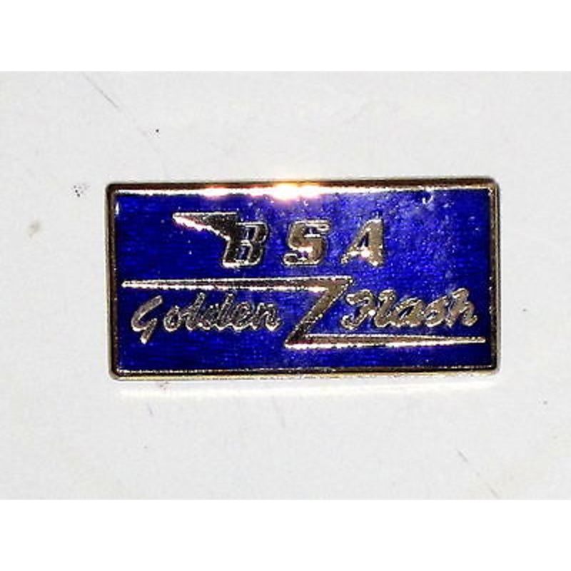 BSA Golden Flash lapel pin made in England classic vintage motorcycle
