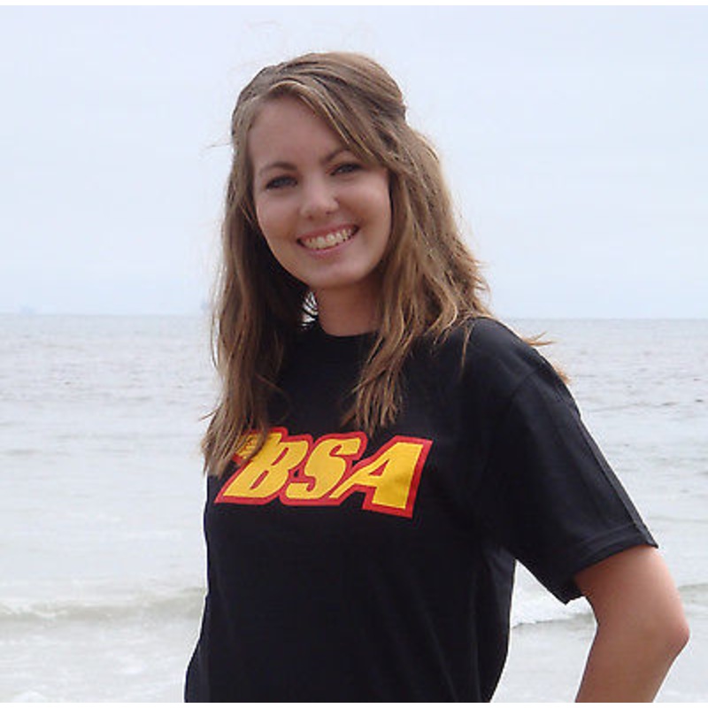 BSA Motorcycles T shirt Mens Medium Classic British Motorcycle Steadfast Cycles