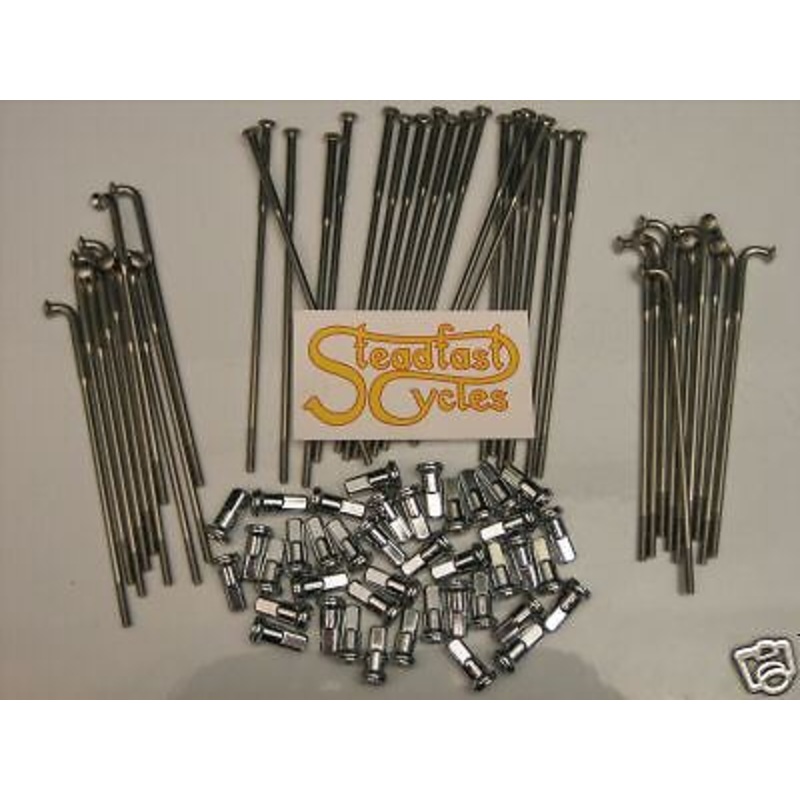 BSA SS rear spokes 18 spool hub Q/C 650 500 A65 A50 Buchanans