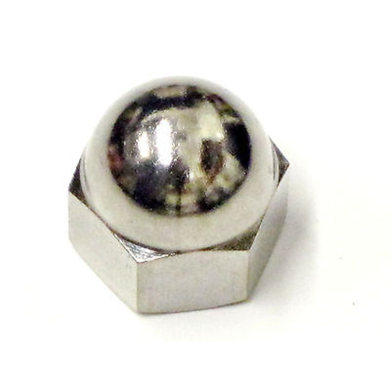 BSC 1/2 – 26 TPI Stainless Steel Domed Nut Triumph Norton BSA UK Made