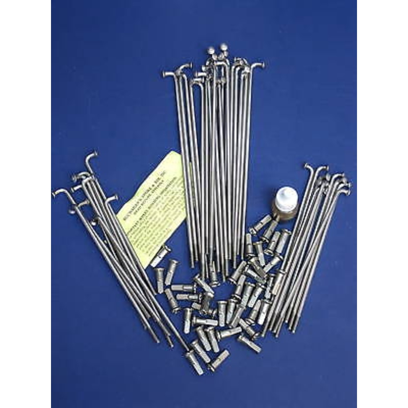 Buchanan’s Norton Commando 1975 Stainless Steel spokes 18 rear disc brake .281