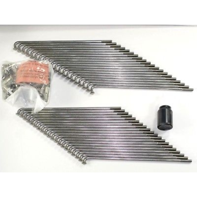 Buchanan’s Norton Commando Atlas Stainless spokes 19 front or rear Drum brakes