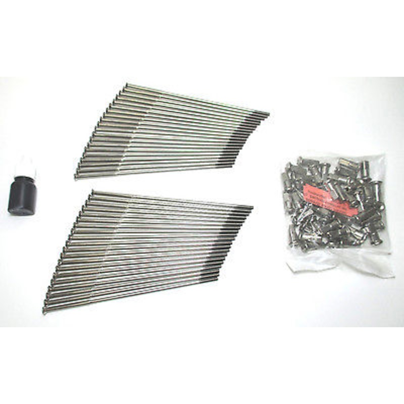 Buchanan’s Rear Spokes 19 BSA B32 Stainless Steel 1958 7 Drum Full-Width Hub