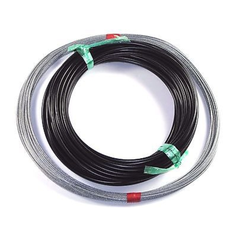 Bulk 50′ roll Throttle control Cable teflon Casing & Inner Wire motorcycle