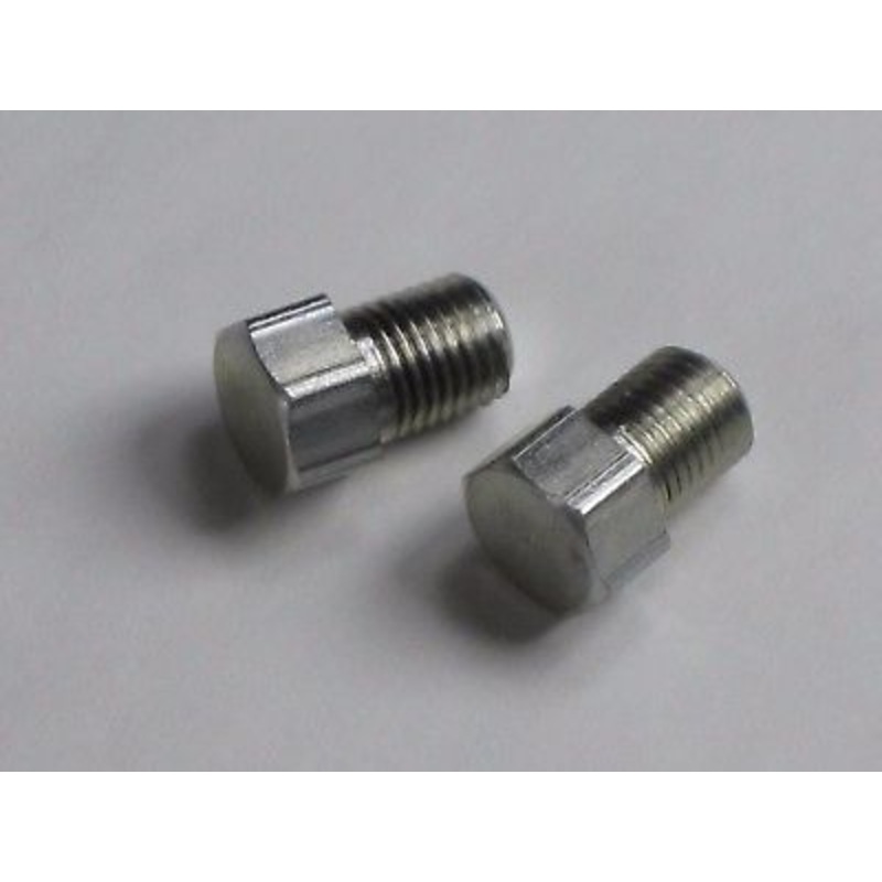 Carb cap Amal air choke cable 4/137 threaded top plugs plug set 4/137A