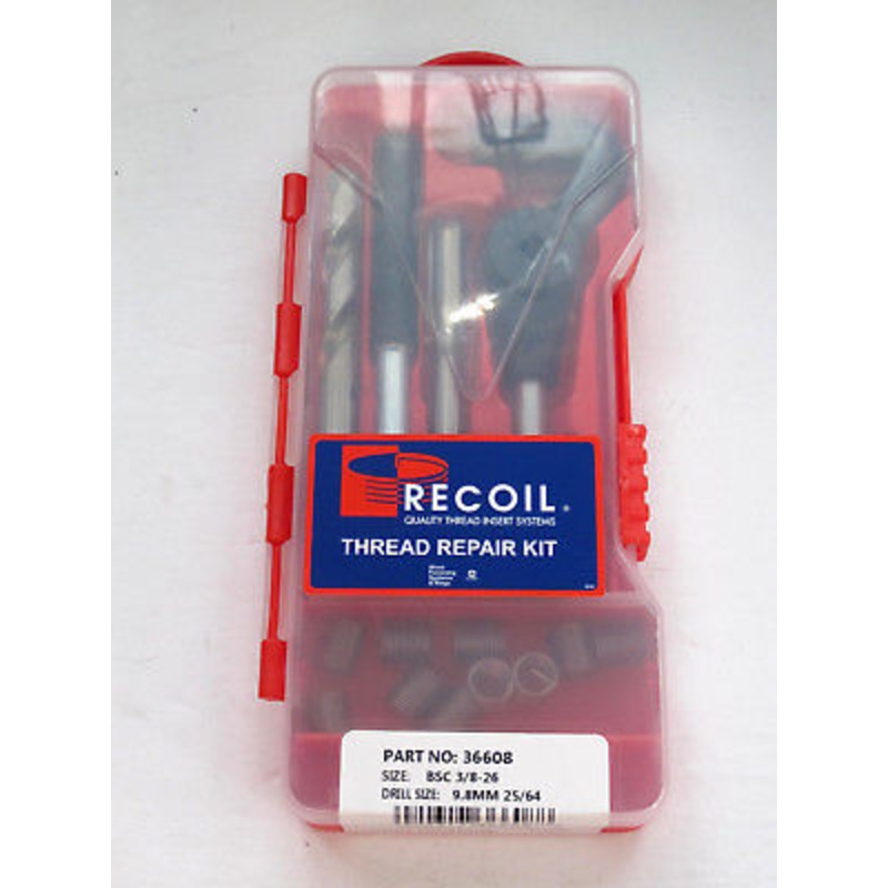 CEI BSC 3/8 x 26 tpi Thread repair kit Triumph Norton 1959  to 1968 Recoil