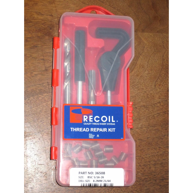 CEI BSC 5/16 x 26 tpi Thread repair kit Triumph Norton 1959 to 1968 Recoil