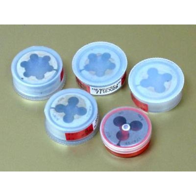 CEI Die set 5 piece 7/16 3/8 5/16 1/2 & 1/4 Triumph UK Made