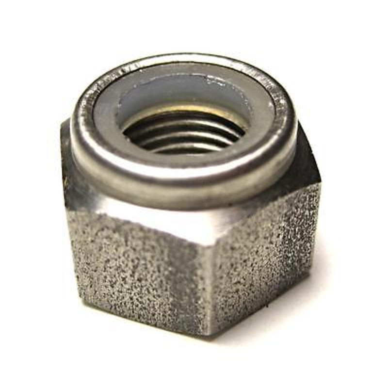 CEI nut 3/8 x 26 Nyloc stainless steel 26TPI Triumph Norton BSA locking nut
