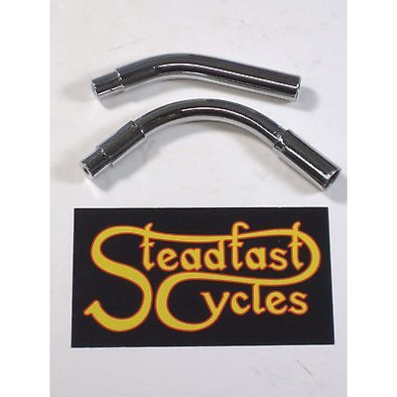 Clutch cable elbow Triumph chopper bobber custom cables Barnett chrome