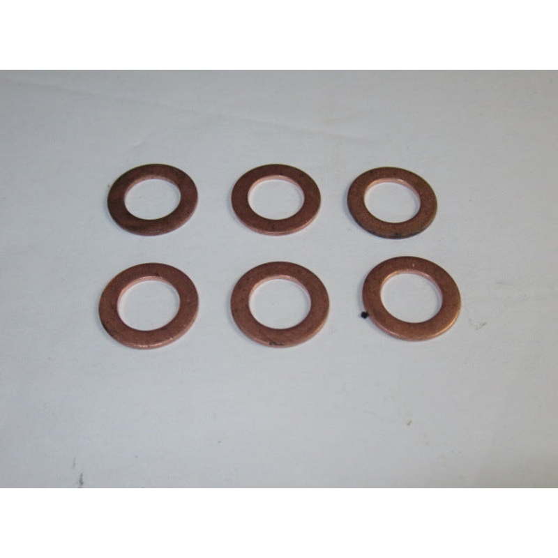Copper Washer Set Norton Commando top end oiler oil line 750 860 MK1 MK2 MK3 nmt1084