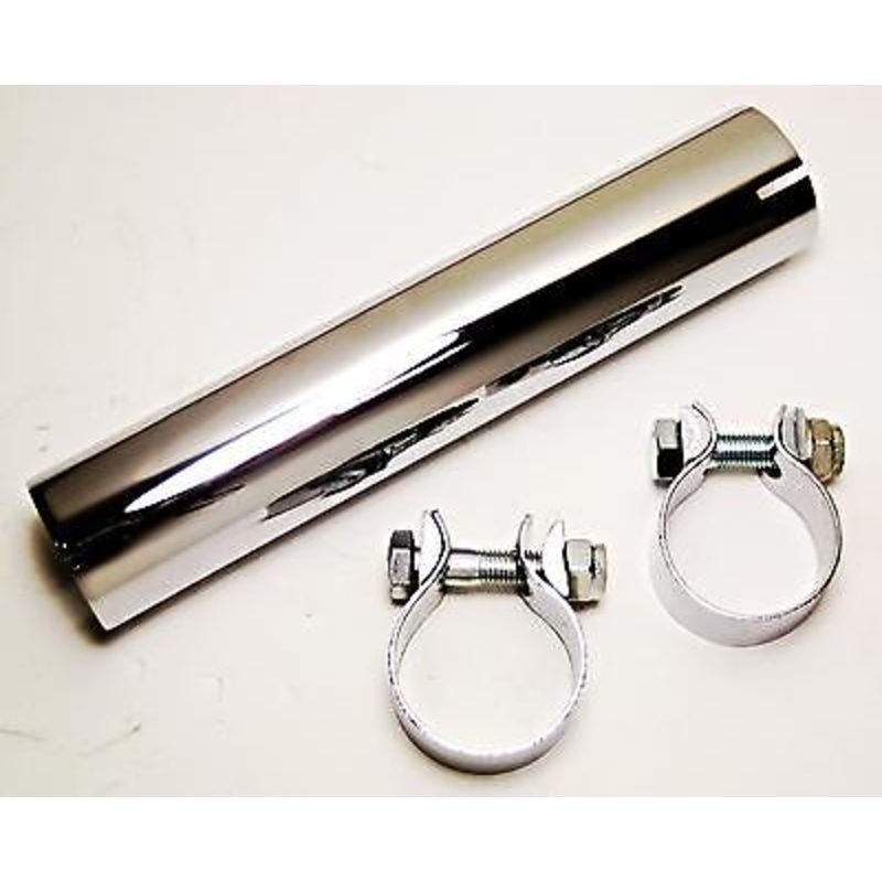 Crossover Pipe & Clamp set balance pipe Triumph T140 T120 70-9888 70-7512 UK