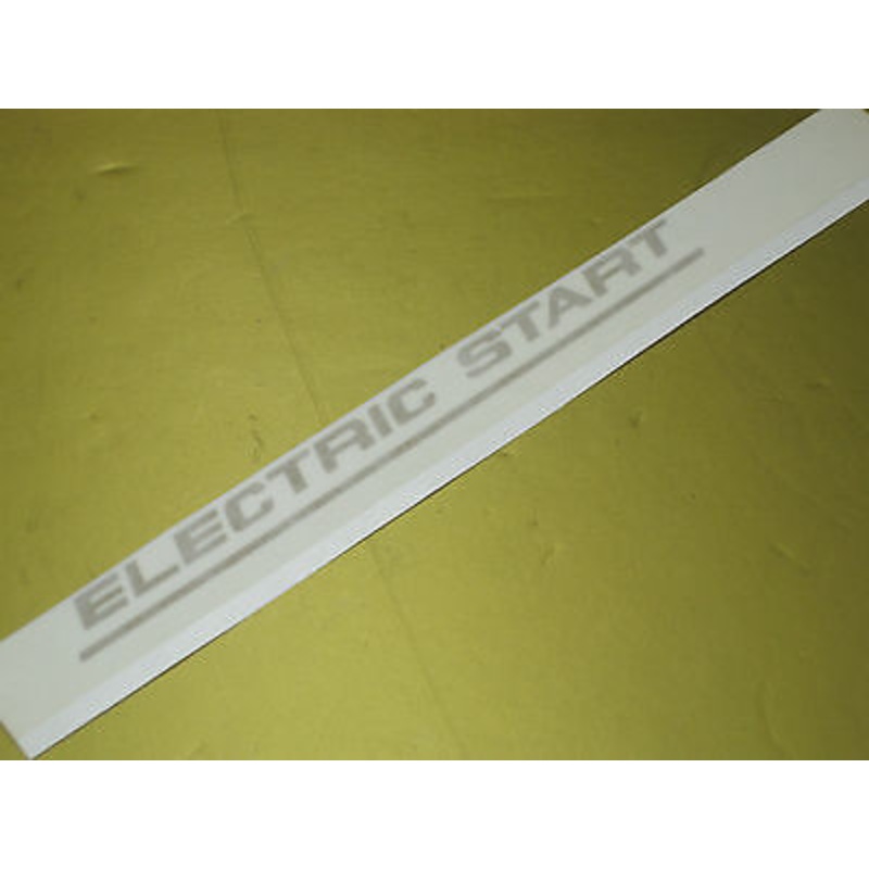 Electric Start Gold Decal vinyl side cover Norton Commando 06-6388