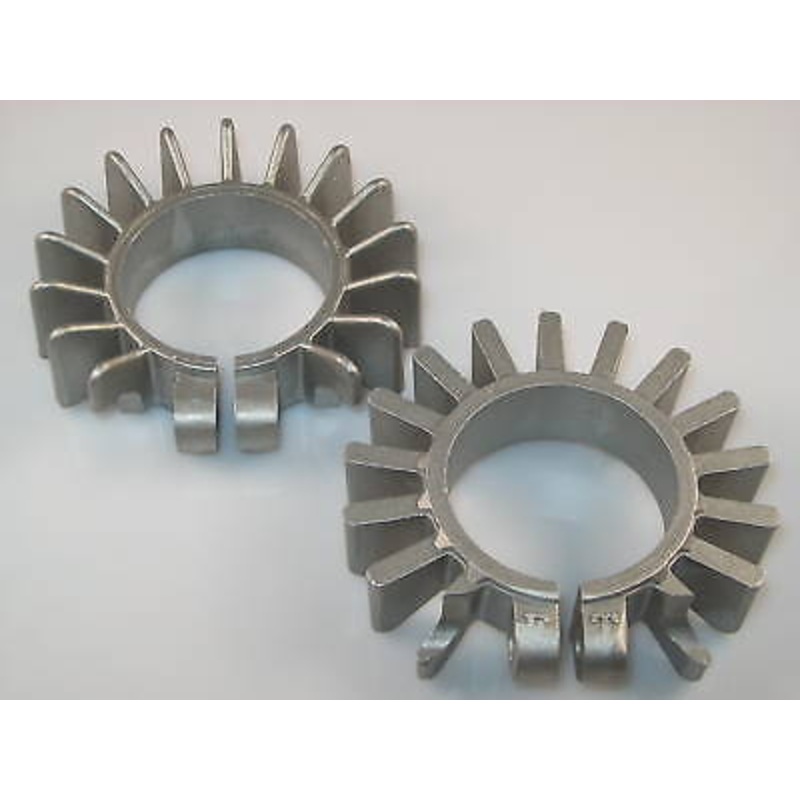 Exhaust Header pipe Clamps 1 3/8 Triumph T140 750 twin 71-2465 clamp set