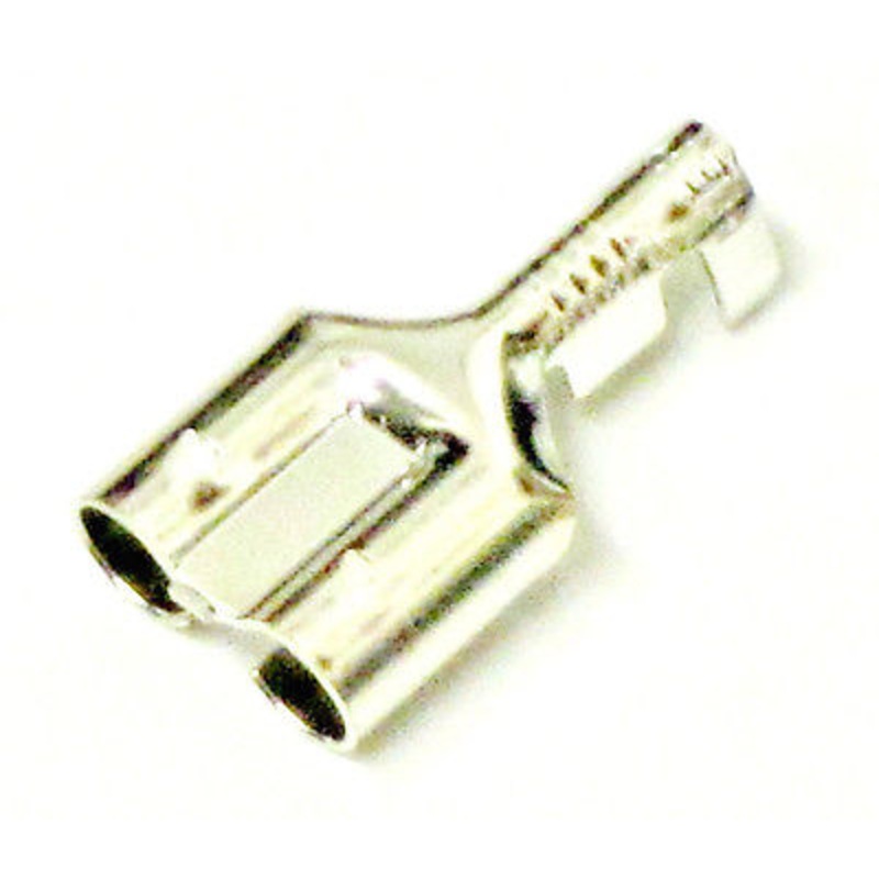 Female Dual Socket Bullet Terminal 3.8mm 100pcs 34-8948 B-16 Hero Japan Made