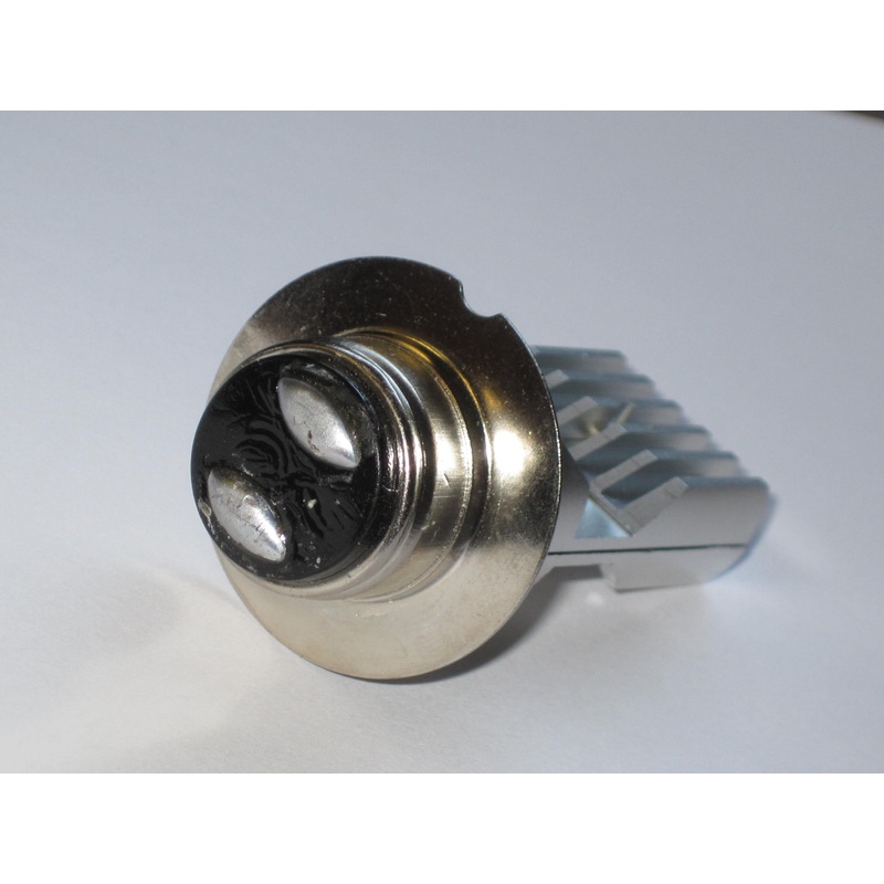 LED Lucas style headlight 12 or 6 volt positive or negative ground Triumph Norton BSA 414 414Q