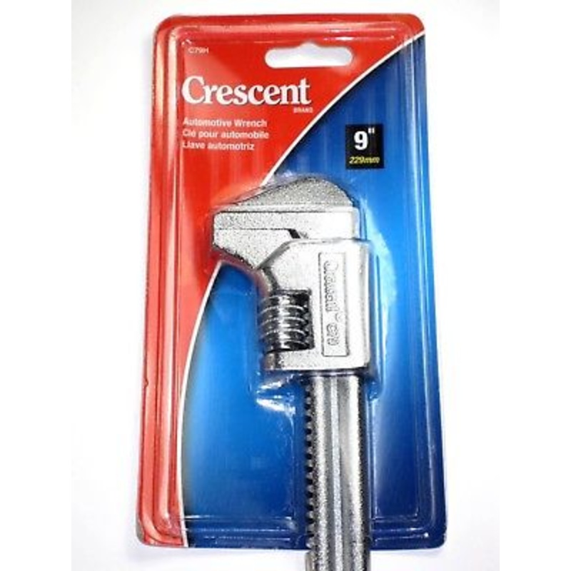 Ford Wrench 9 smooth flat jaw Adjustable Auto monkey Wrench chrome sliding