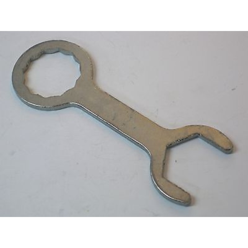 Fork nut spanner wrench 1 1/2 UK Made tool Triumph Norton BSA top bolt