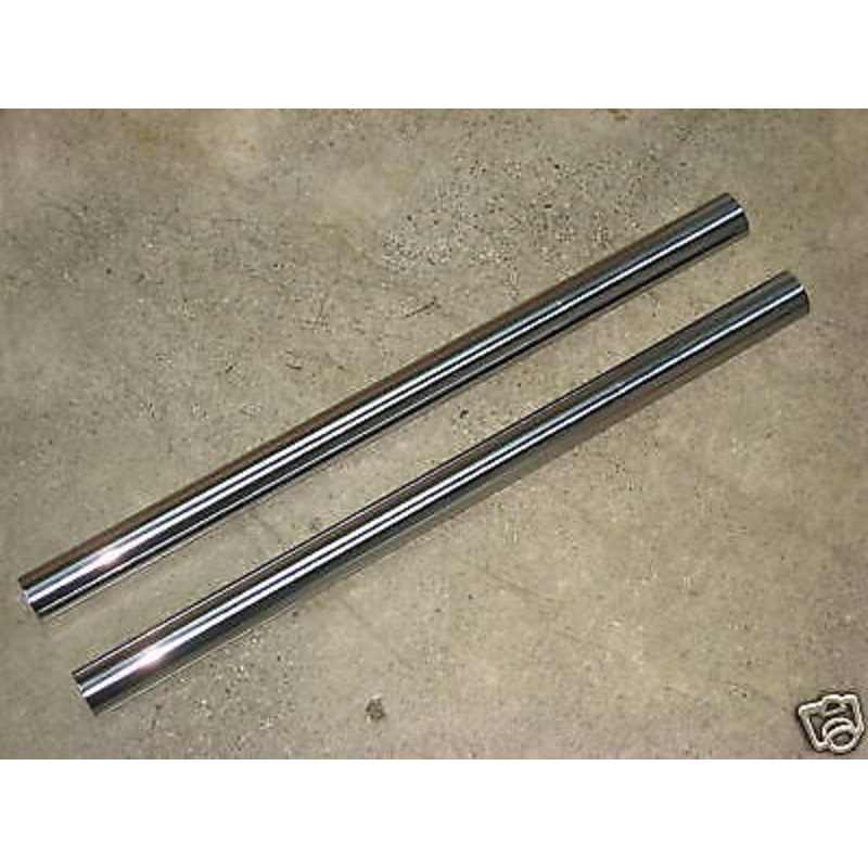 Fork tubes Triumph T140 disc brake 34mm x 22 97-4380 tube set 1973 up OIF UK