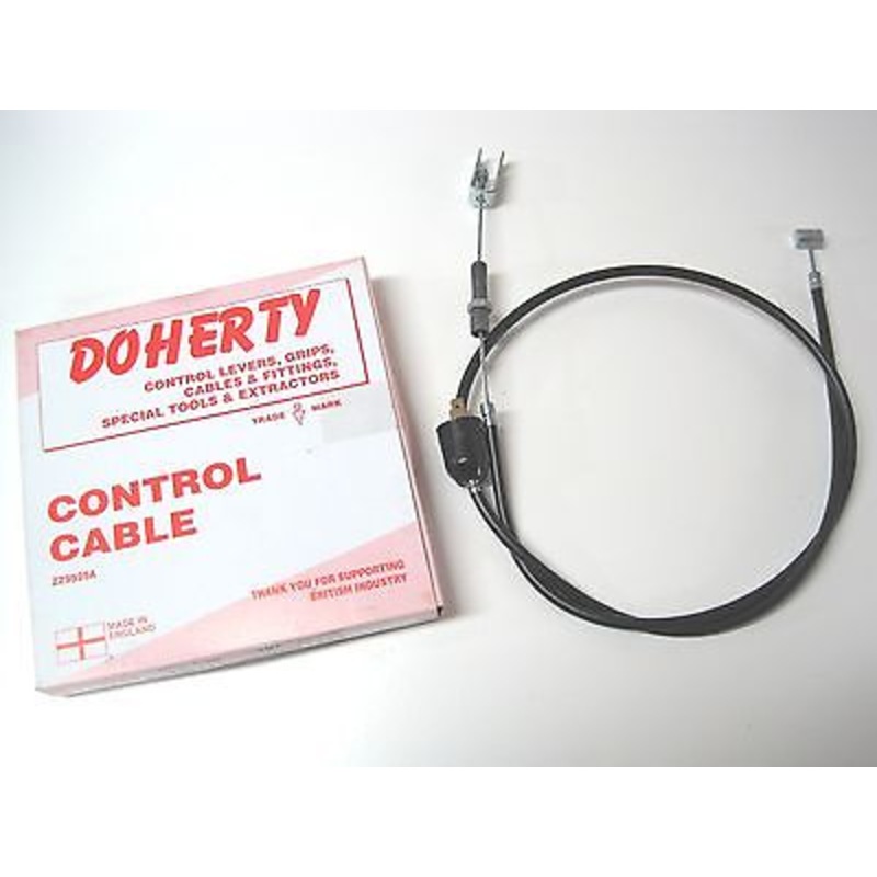 Front Brake Cable Doherty 37 Norton Commando Roadster S 71-UP 06-2491 w/ switch