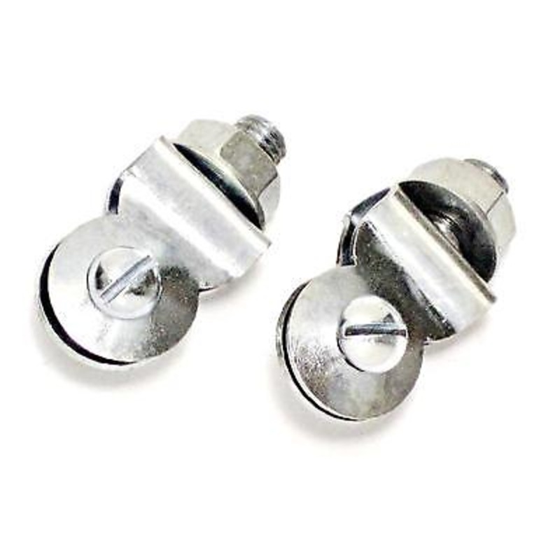 Front fender Number Plate Clip Assembly zinc pedestrian slicer Triumph UK MADE