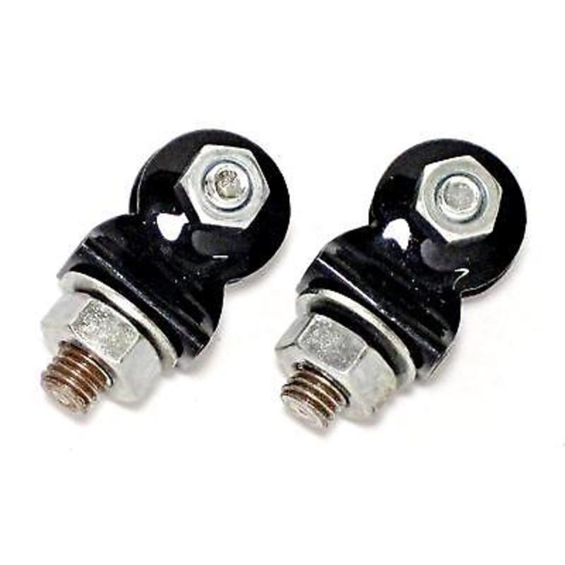 Front Number Plate Clip Assembly black pedestrian slicer Triumph 97-0741 UK MADE