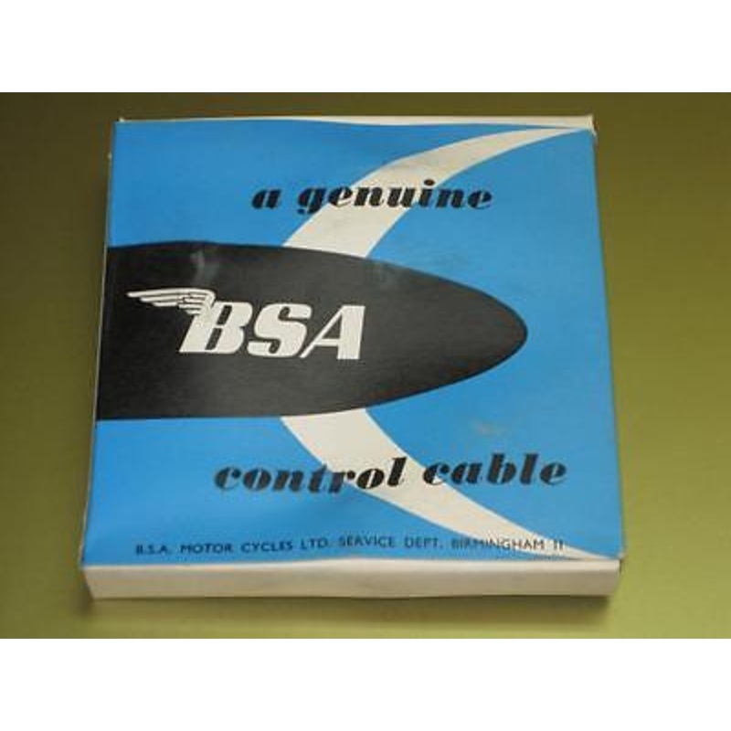Genuine BSA 60 clutch control cable NOS 60-2081 A65 63-68 650 500 twin Twins