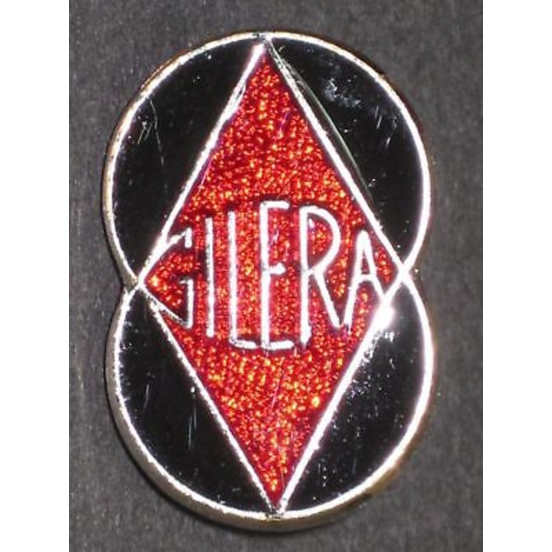 Gilera hat pin motorcycle lapel badge scooter Italy