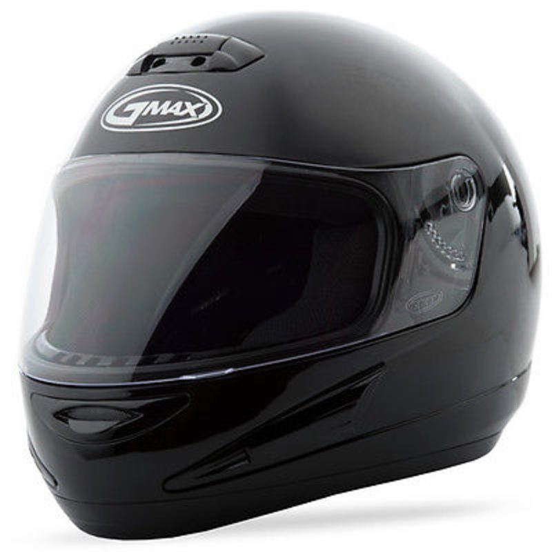 GM38S Black full face motorcycle helmet size XL Gmax Helmets adult street