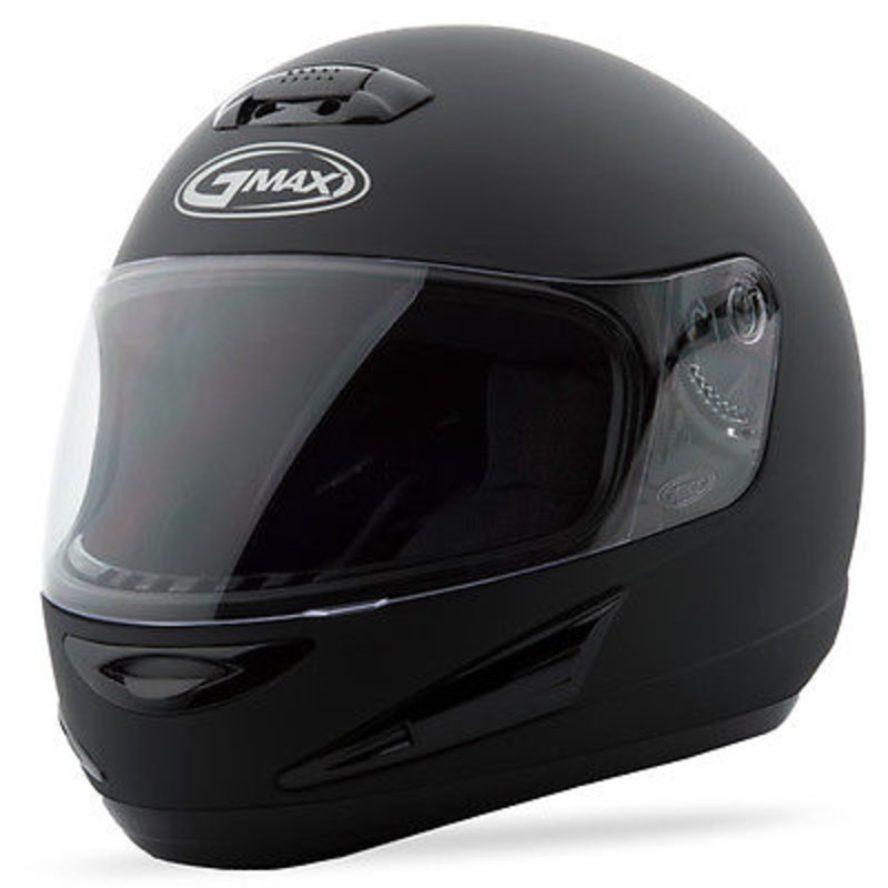 GM38S Dull Flat Black full face motorcycle helmet size 3XL XXXL Gmax Helmets