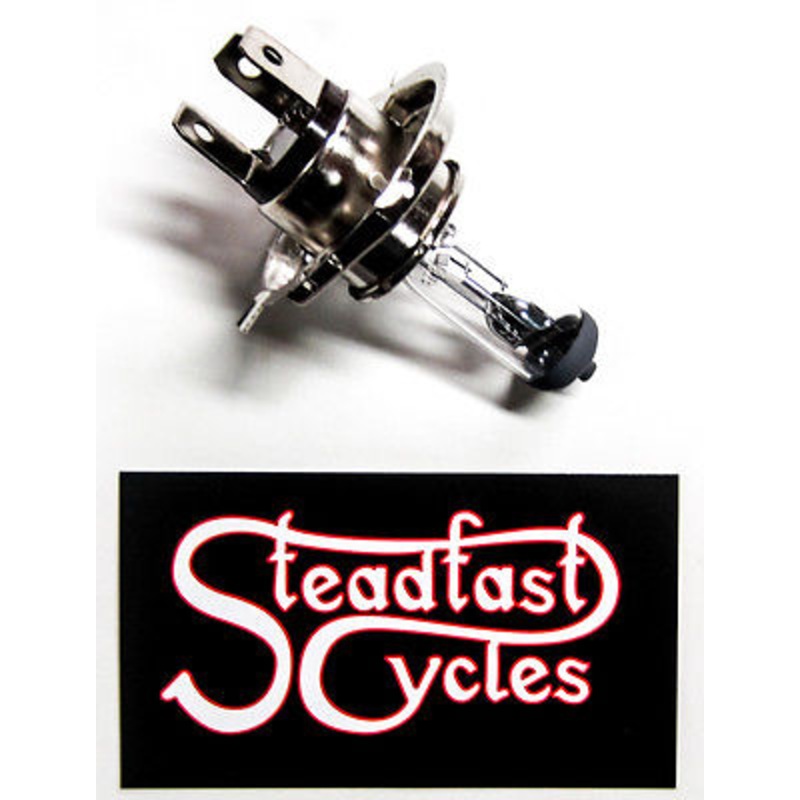 H4 Halogen bulb 12v 12 volt 60/55w watt lamp 3 three spade motorcycle headlight