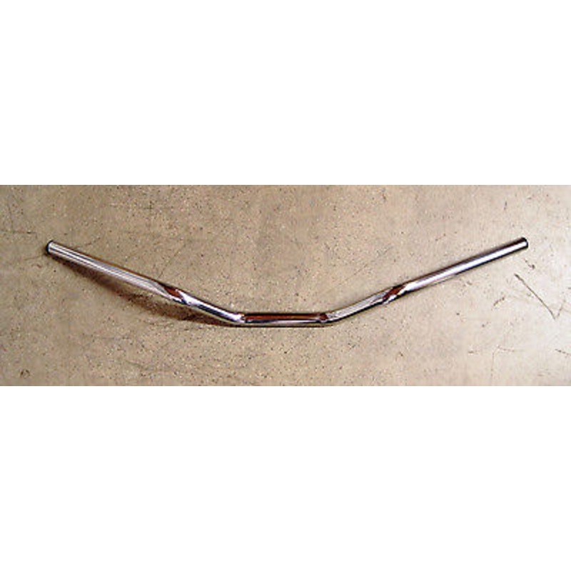 Handlebars 7/8 Chrome for street bike motorcycle bars Euro bar bend 30 wide