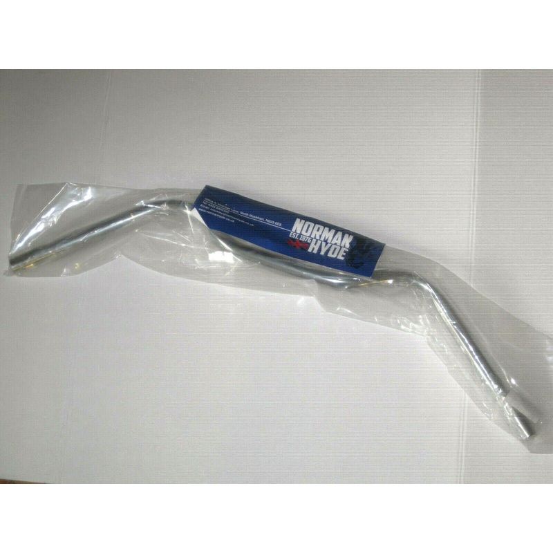 Handlebars 7/8 Norman Hyde M Cafe Racer Bars Triumph Norton BSA no end plugs *