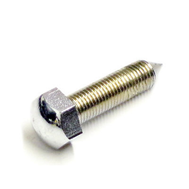 Headlight Bolt 5/16 x 26 chrome headlamp Triumph 99-1004 112201 UK Made 500 650