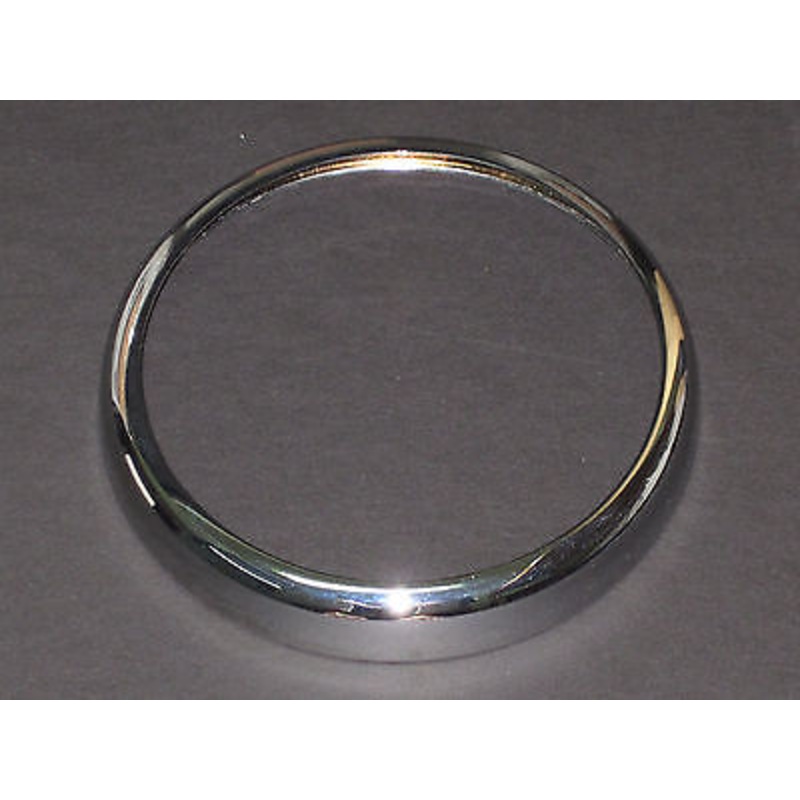 Headlight bucket chrome RIM replaces Lucas 6 UK Made fits good
