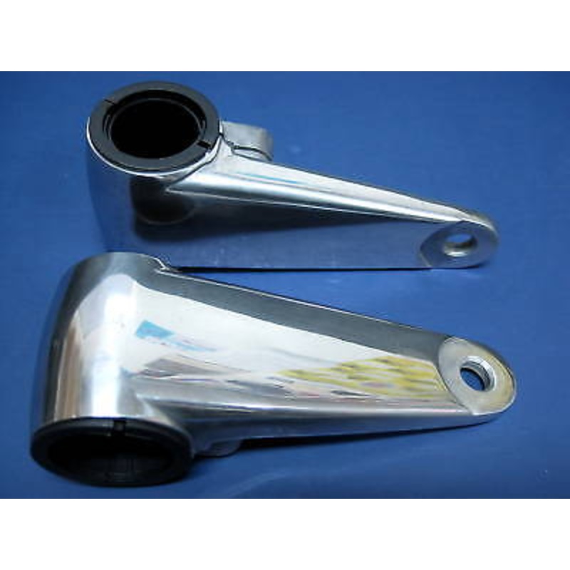 Headlight ears alloy brackets 35mm 39mm 41mm Triumph Norton BSA Cafe Racer
