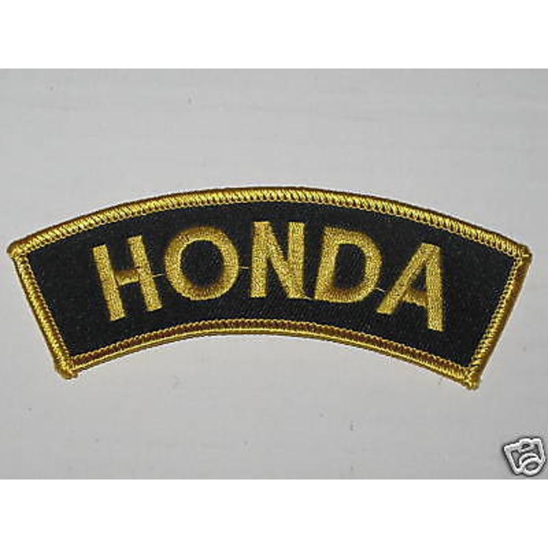 Honda motorcycle patch shoulder arm flash Japanese