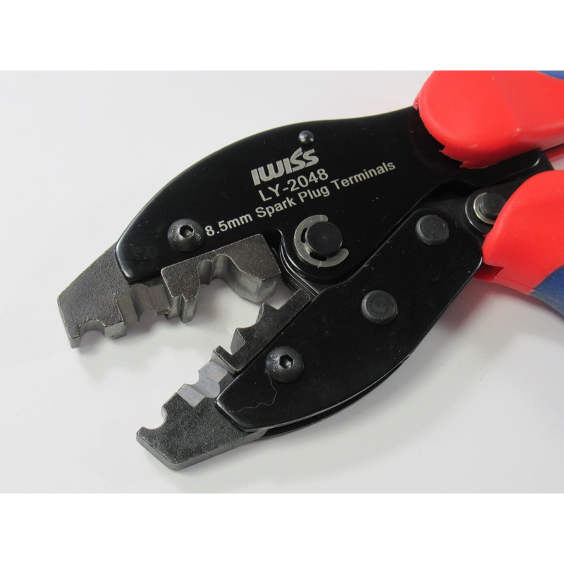 Ignition wire terminal CRIMP TOOL spark plug wire ratchet hand press 7mm – 8.5mm