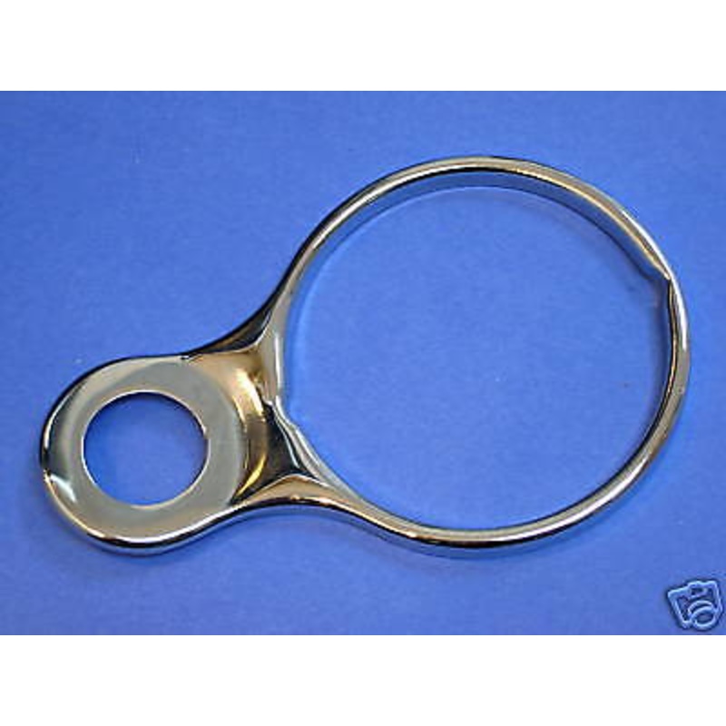 Instrument Bracket 97-4026 1976 up Triumph T-140 chrome ring speedo tach holder