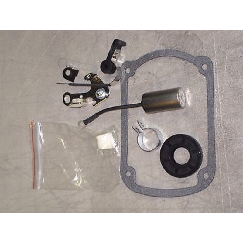 Joe Hunt magneto service rebuild kit gasket seal condenser points clip Triumph