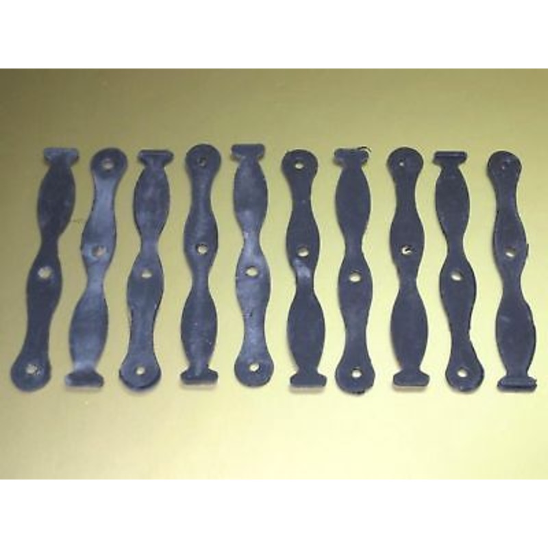 John Bull rubber cable ties 4 wire straps Triumph BSA 10 each tie set 60-0343