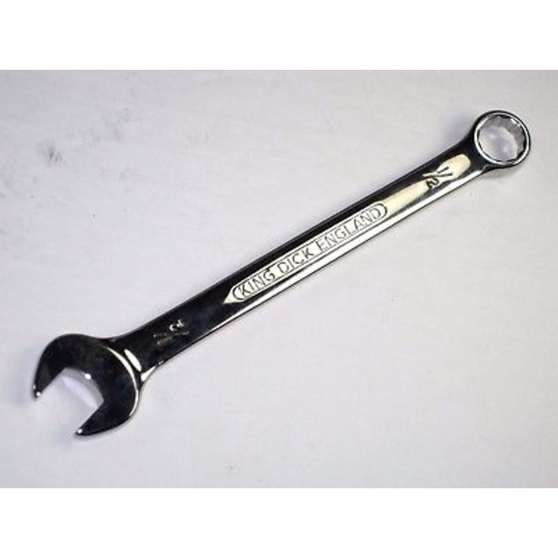 King Dick combination wrench 1/2 SAE UK Made 1/2 AF Triumph Norton BSA