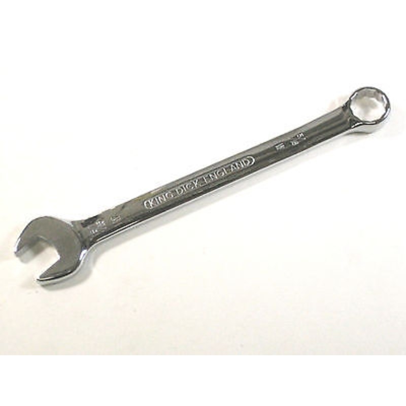 King Dick combination wrench 5/16 Whitworth UK Made 5/16 Triumph Norton BSA