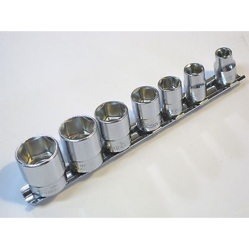 Koken 6 point socket set 7 piece BSW Whitworth Triumph BSA tools 3/8 drive