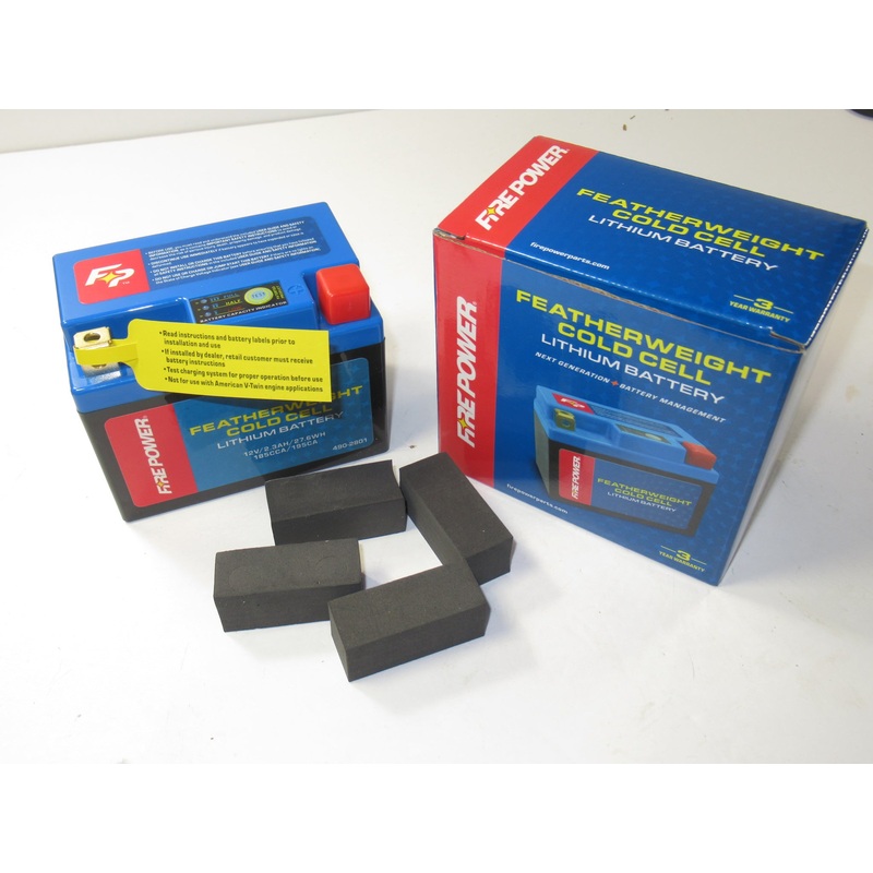 Lithium Battery Featherweight 12v 185 CCA Triumph BSA chopper bobber Cafe Racer