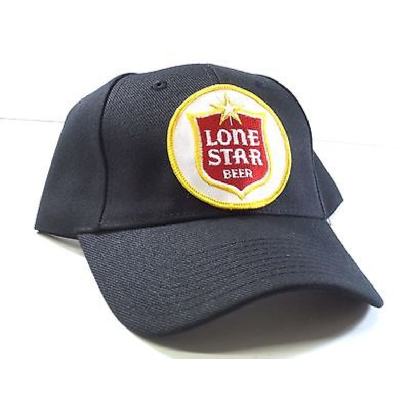 Lone Star hat vintage Beer baseball ball cap red white gold NEW adjustable back