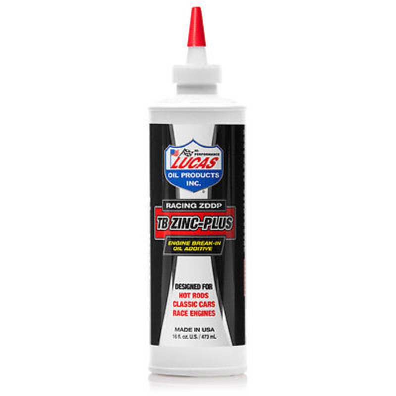 Lucas Oil PISTON RING BREAKIN Engine Break-In Oil Additive TB Zinc Plus 16oz
