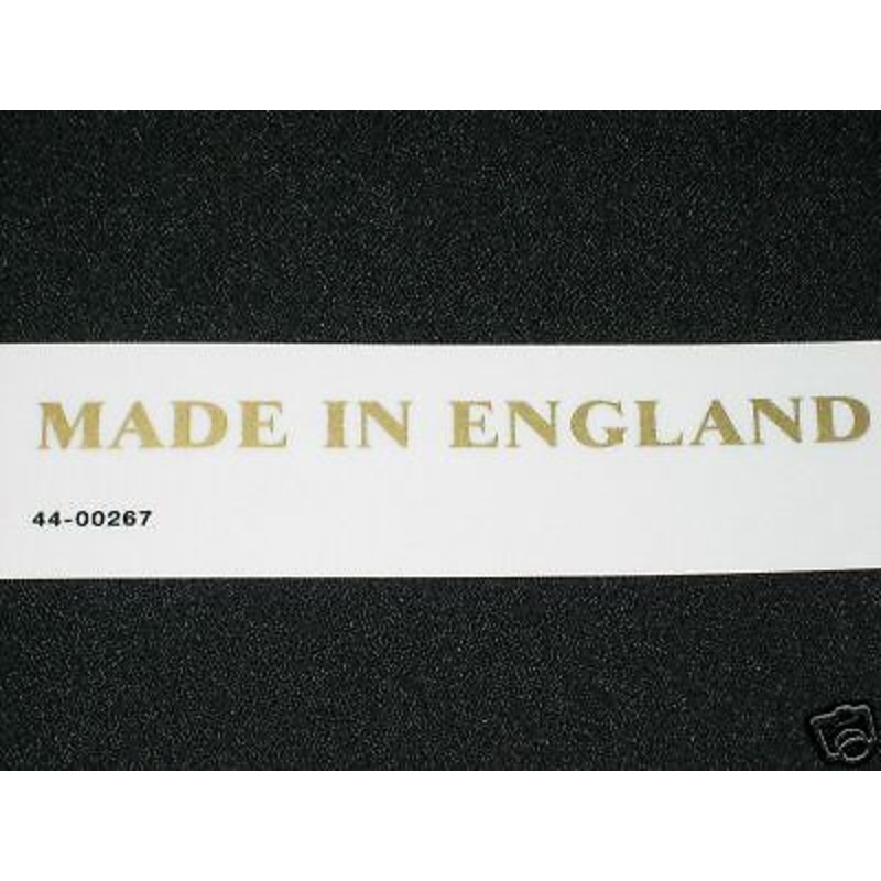 MADE IN ENGLAND vinyl decal classic motorcycle transfer Triumph Norton BSA