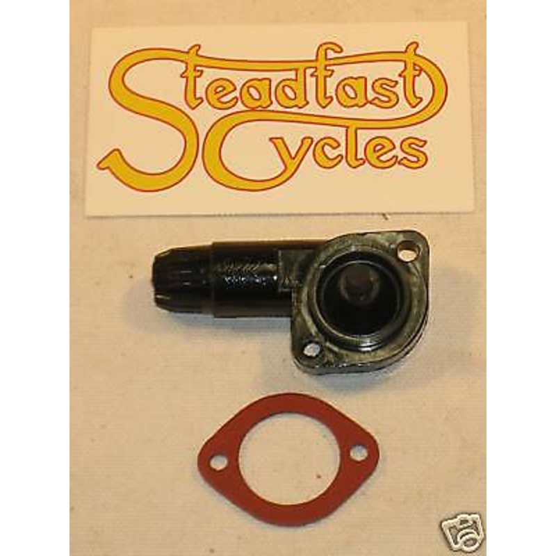 Magneto pickup brush K2F mag threaded Triumph Norton UK Made 458876